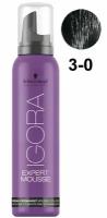 Schwarzkopf Professional Мусс Igora Expert, 3-0 dark brown, 100 мл, 120 г