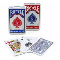 Карты "Bicycle Rider Back Bridge Size red/blue"