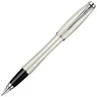 Перьевая ручка Parker Urban Premium F204, Pearl Metal Chiselled CT (Перо F) S0911430