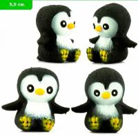 Игрушки резиновые фигурки тянучки животные Пингвинята, 5 см., Антистресс / 2 шт