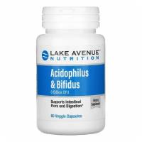 Acidophilus and Bifidus, Probiotic Blend, 8 Billion CFU, 60 капсул