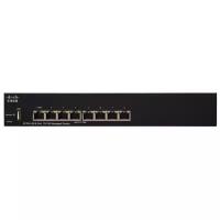 SF350-08-K9-EU Коммутатор Cisco SF350-08 8-port 10/100 Managed Switch