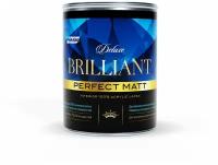 Краска интерьерная PARADE DELUXE Brilliant perfect matt База А 0,9л Россия