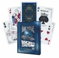 Карты "Bicycle back to the Future standard index blue"