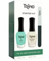 Trind Набор "STARTER KIT" для сухих и ломких ногтей 2х9 мл