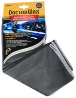 Микрофибра для стёкол и интерьера 40х40 см 3 шт (DW9912S) "DoctorWax" (США)