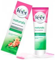 Крем для депиляции Veet Naturals с маслом виноградной косточки, 100 мл