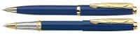 Набор Pierre Cardin PEN&PEN: ручка шариковая + роллер. Цвет - синий. Упаковка Е