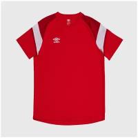 Футболка тренировочная подростковая Umbro Training 65290U-GQZ, р-р 146-152 см, Красный