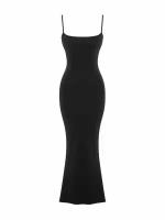 Платье XSAI SLIP DRESS, Dusty Black, L