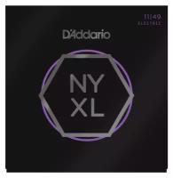 NYXL1149 NYXL Комплект струн для электрогитары, никелированные, Medium, 11-49, D'Addario