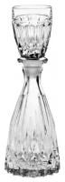 Графин с рюмкой Crystal Bohemia One man bottle, 140 мл (БПХ557)