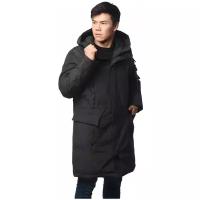 Зимняя куртка мужская CLASNA 020 размер 54, темно-серый