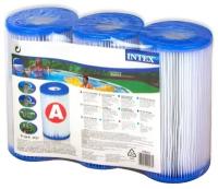 Картридж для очистки воды в бассейнах для фильтрующих насосов INTEX, тип А, 3 шт