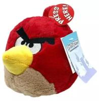 Мягкая игрушка ANGRY BIRDS со звуком, цвет красный, 12см