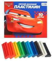 Disney Пластилин 10 цветов, 150 г, Тачки