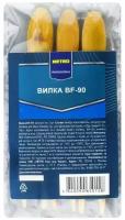 Вилка Metro Professional BF-90, одноразовая, деревянная, бамбук, 9 см, 3 шт