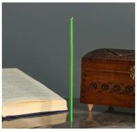 Свечи ритуальные, 18 см, 5 штук, зеленые
