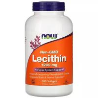 Лецитин "Тройная сила" ("Lecithin Triple Strength") (капсулы массой 1200 мг)г, NOW Foods, 200 капсул