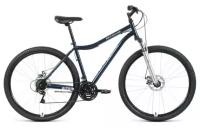 Горный велосипед Altair MTB HT 29 2.0 disc 2021 рост 17" темно-синий/серебристый