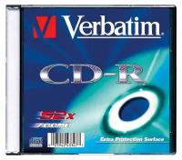 Диск CD-RVerbatim700Mb 52x Extra Protection, 200 шт