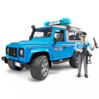 Внедорожник Bruder Land Rover Defender Station Wagon 02-597 с фигуркой 1:16, 28 см