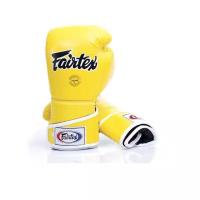 Боксерские перчатки Fairtex BGV6 Жёлтые (18 унций)