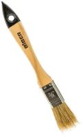Кисть Стандарт (флейцевая, натуральная щетина, деревянная рукоятка) 20мм Biber 31121 NM-002009