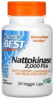 Капсулы Doctor's Best Nattokinase вег., 60 г, 2000 FUs, 90 шт