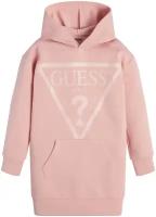 Платье-толстовка GUESS, размер 164, розовый