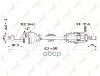 Привод в сборе перед лев LYNXauto CD-1089A