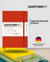 Блокнот Leuchtturm1917 Natural Colors A5 (14.5x21см.) 80г/м2 - 123стр. в точку, мягкая обложка, цвет: рыжий лис