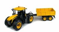 Радиоуправляемый фермерский трактор JCB с прицепом 2.4G масштаб 1:16 - E360-003