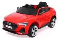 Электромобиль AUDI e-tron Sportback, EVA колеса, кожаное сидение, цвет красный