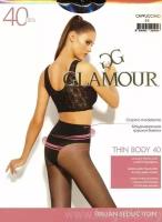 Колготки Glamour Thin Body, 40 den, размер 2, золотой