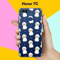 Силиконовый чехол Узор из лам на Honor 7C