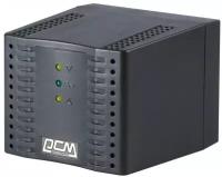 POWERCOM Стабилизатор напряжения TCA-1200 600Вт 1200В. А черн. POWERCOM 802506