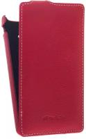 Кожаный чехол для Sony Xperia ZL / L35h Melkco Leather Case - Jacka Type (Red LC)