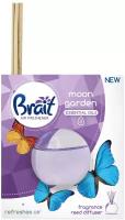 Brait Essential Oils Moon Garden Освежитель воздуха с ротанговыми палочками Лунный сад 40 мл