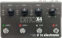 TC Electronic Ditto x4 Looper педаль лупер для гитары