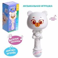 Музыкальная игрушка ZABIAKA "Милый мишка" звук, свет