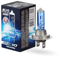 Лампа галогенная AVS ATLAS BOX /5000К/ H7.12V.55W (1 шт.)