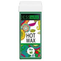 Воск для депиляции JessWax Aloe в картридже, 100 мл. В наборе 1шт