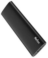 Накопитель SSD USB 3.2 1TB Netac Z SLIM Black R/W up to 550MB/480MB/s, NT01ZSLIM-001T-32BK