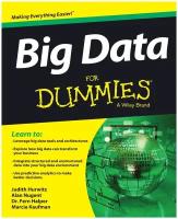 Big Data For Dummies