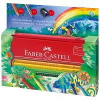Faber-Castell набор цветных карандашей Grip Jungle