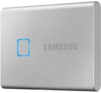 Внешний SSD диск Samsung 1.8" T7 Touch 500 Gb USB 3.2 Silver (MU-PC500S/WW)