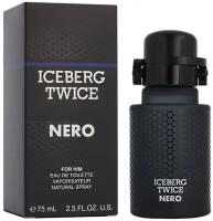 Iceberg Мужской Twice Nero For Him Туалетная вода (edt) 75мл