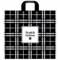 Пакет с петлевой ручкой Артпласт "Scotch fashion", 40*40+5см, 100мкм