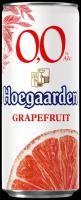 Безалкогольный пивной напиток Hoegaarden Grapefruit со вкусом грейпфрута 0.33 л